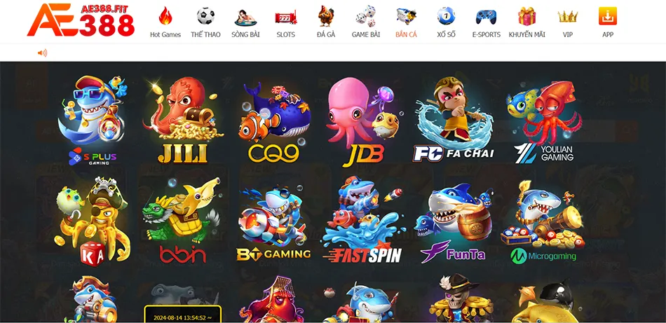 Trải nghiệm bắn cá AE388 là gì? Khám phá thế giới game bắn cá hấp dẫn nhất