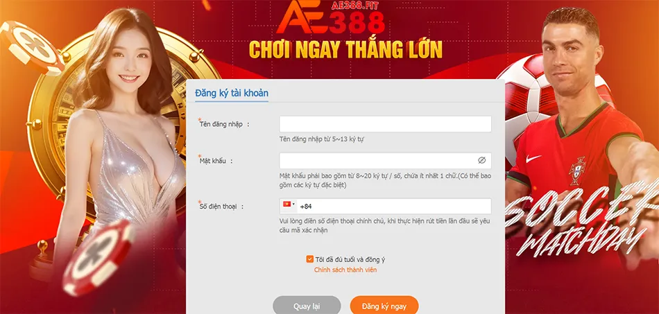 Biện pháp đảm bảo an toàn và bảo mật khi đăng ký AE388
