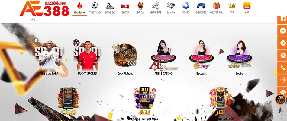 Khám phá AE388 - Thiên đường giải trí với kho game đa dạng